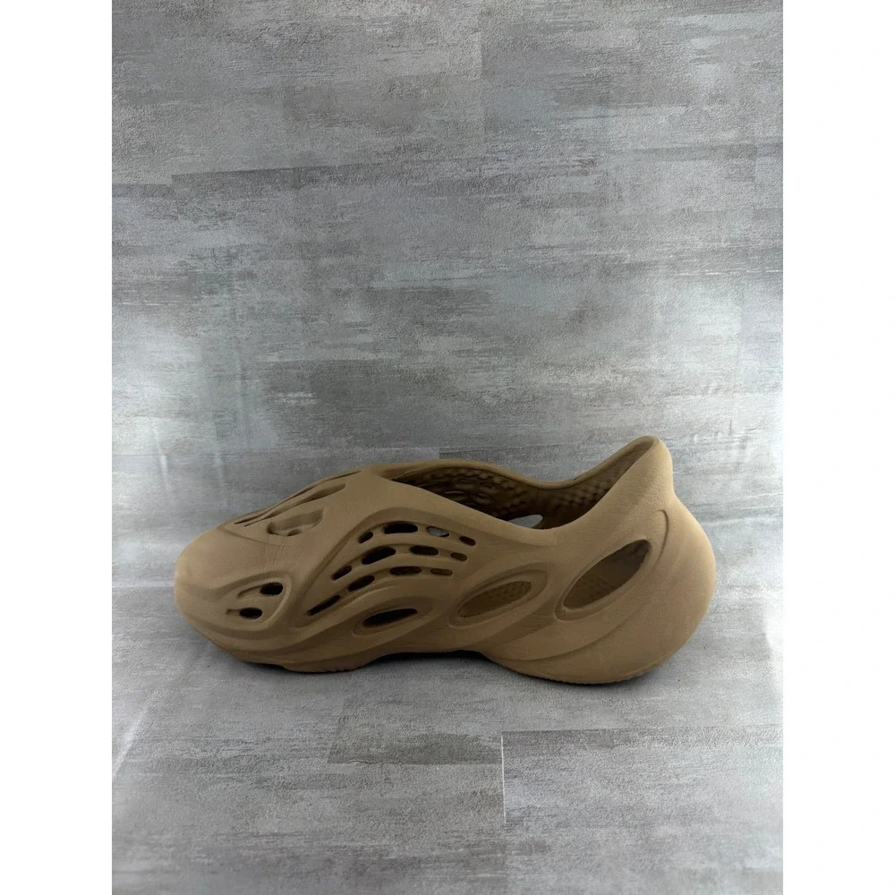 Adidas Yeezy Foam RNNR Ochre Men Size 13 Tan Slip On Shoes GW3354 Made in USA